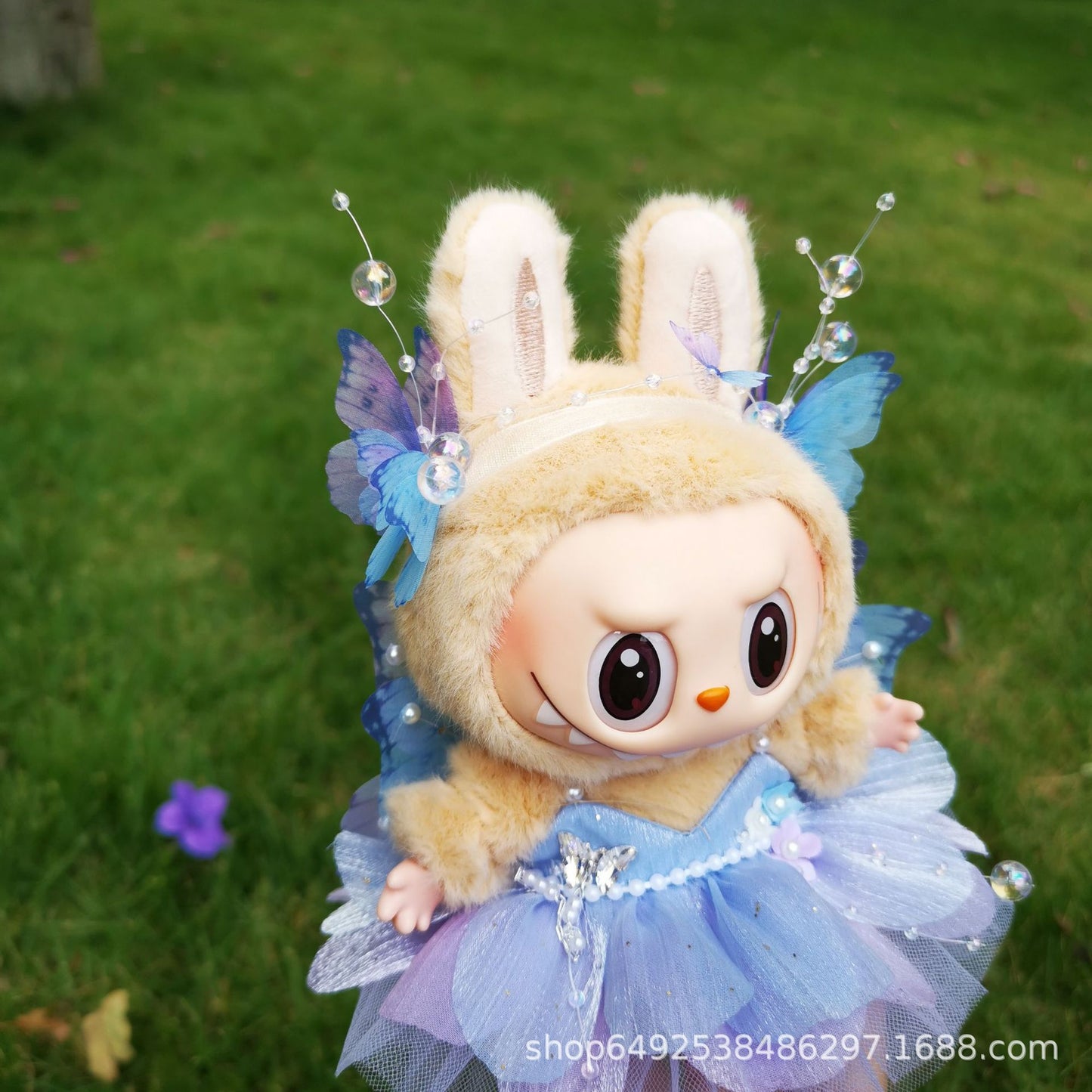 Labubu Doll Clothes for Flower Fairy Series - 17cm Size