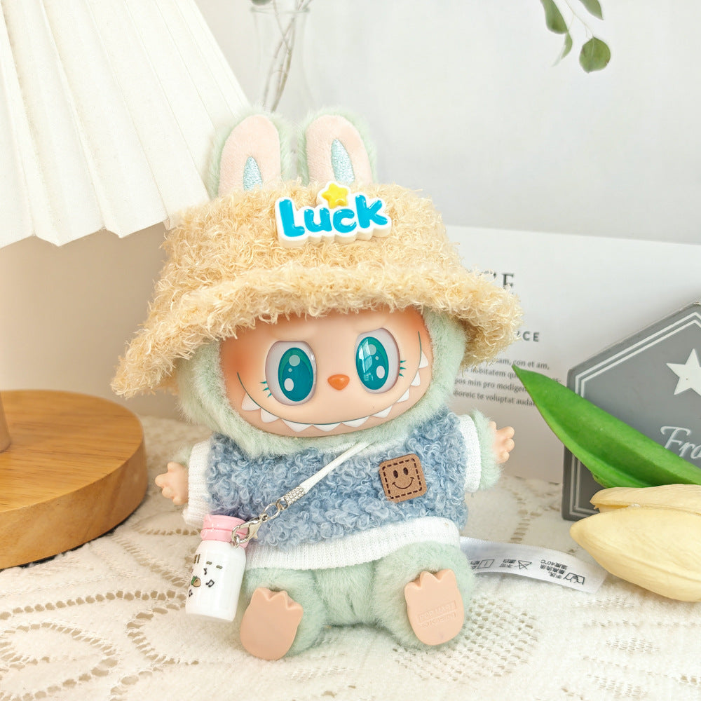 Labubu Doll Outfit Set - Cute Baby Clothes & Accessories for Vinyl Dolls