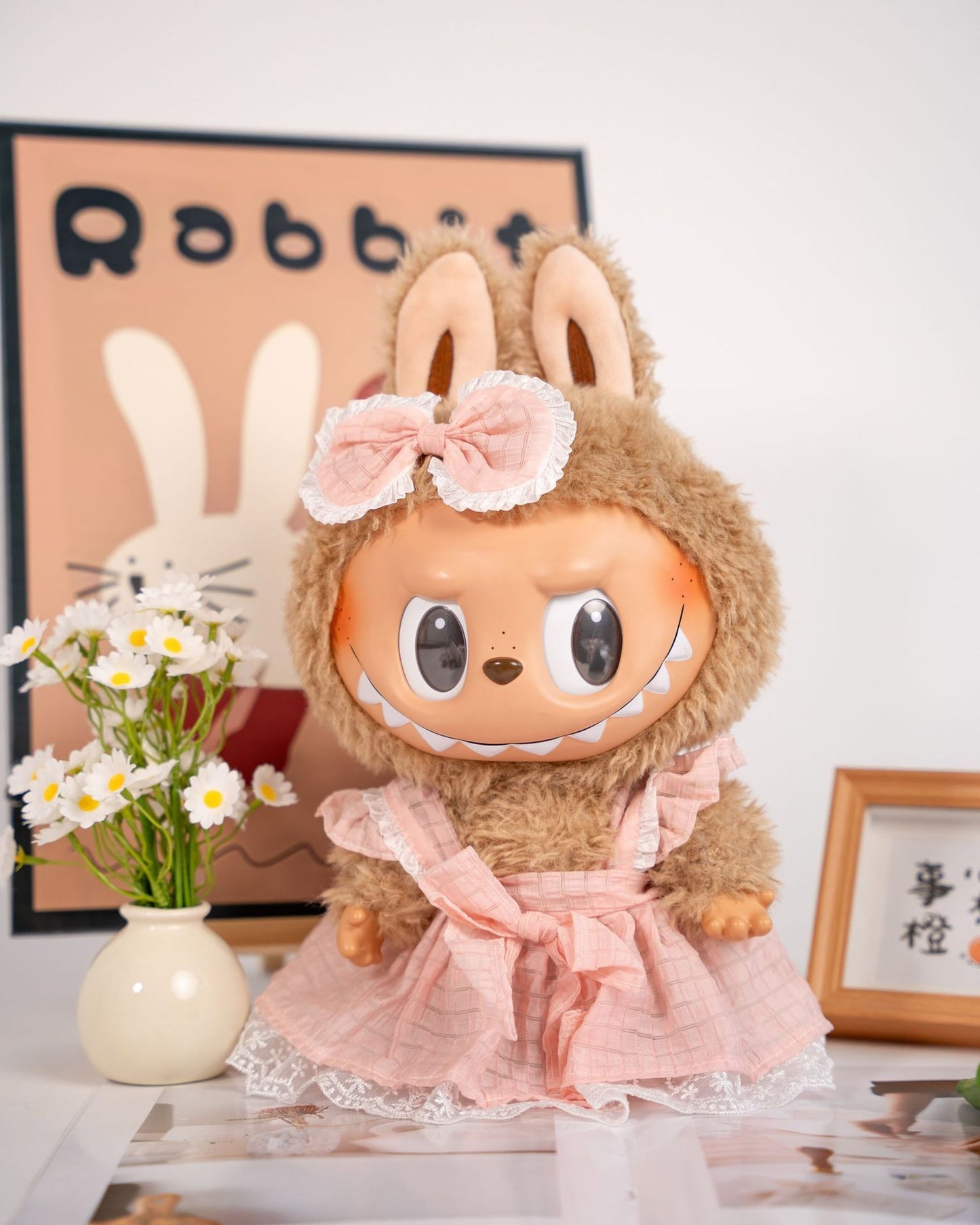 38cm Labubu Doll Clothes - Cute Outfits for Vinyl Dolls