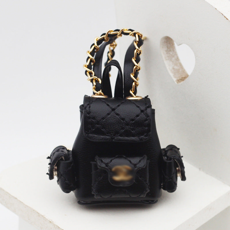 Labubu Doll Mini Scented Bag - White & Black
