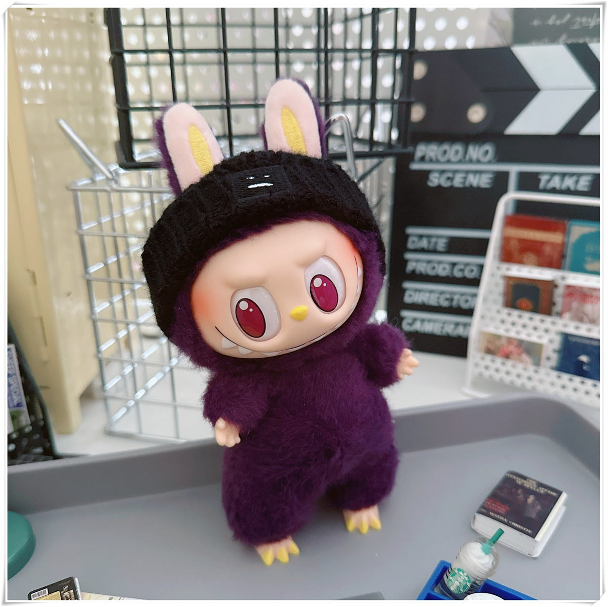 Labubu Doll Outfit - Cute Strappy Pants & Overalls for 10cm & 17cm Dolls