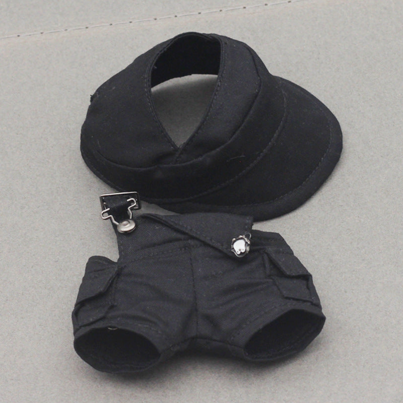 Labubu Doll Outfit - 17CM Baseball Cap & Pants Set in Multiple Colors