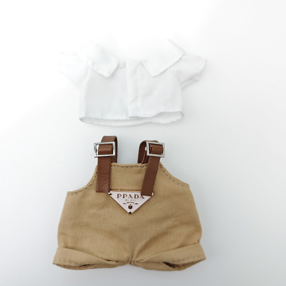 Labubu Doll Outfit Set - Trendy Clothes & Accessories for 17cm Vinyl Pendant