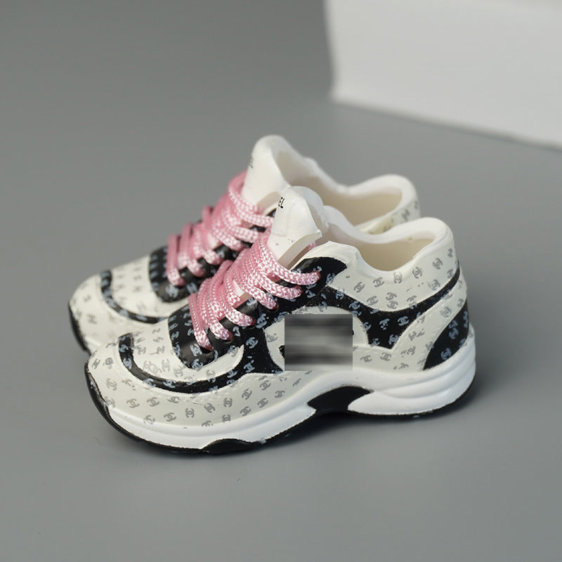 Labubu Labubu Doll Clothes 17cm Shoes Model 5cm Vinyl Toy Hand-made AJ Blind Box DIY High Luxury Series