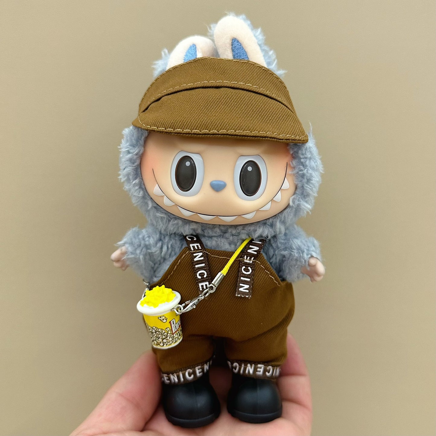 labubu doll clothes 17cm pull cloth clothes blind box doll skirt suit cute dress toy cross-border wholesale