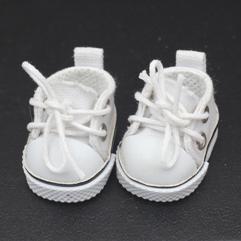 Labubu Doll Canvas Shoes - 3.8CM Sports Style for 10CM & 17CM Dolls