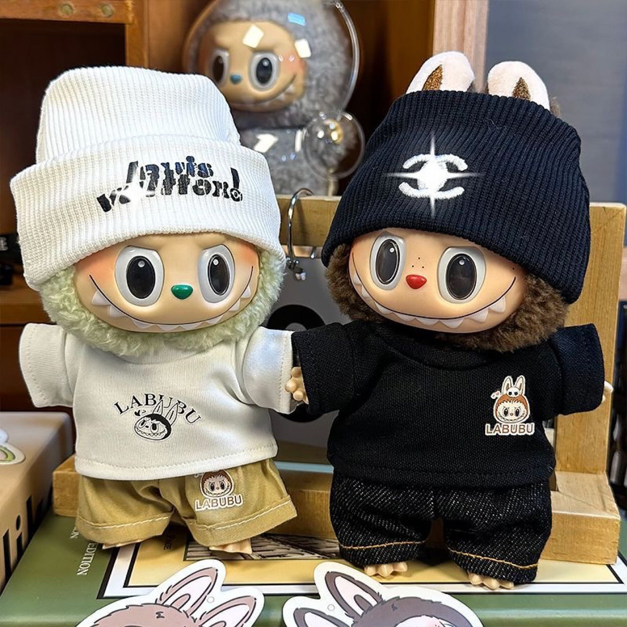 Labubu Doll Outfit - Universal Fit for 1st & 2nd Gen (Excluding Dolls)