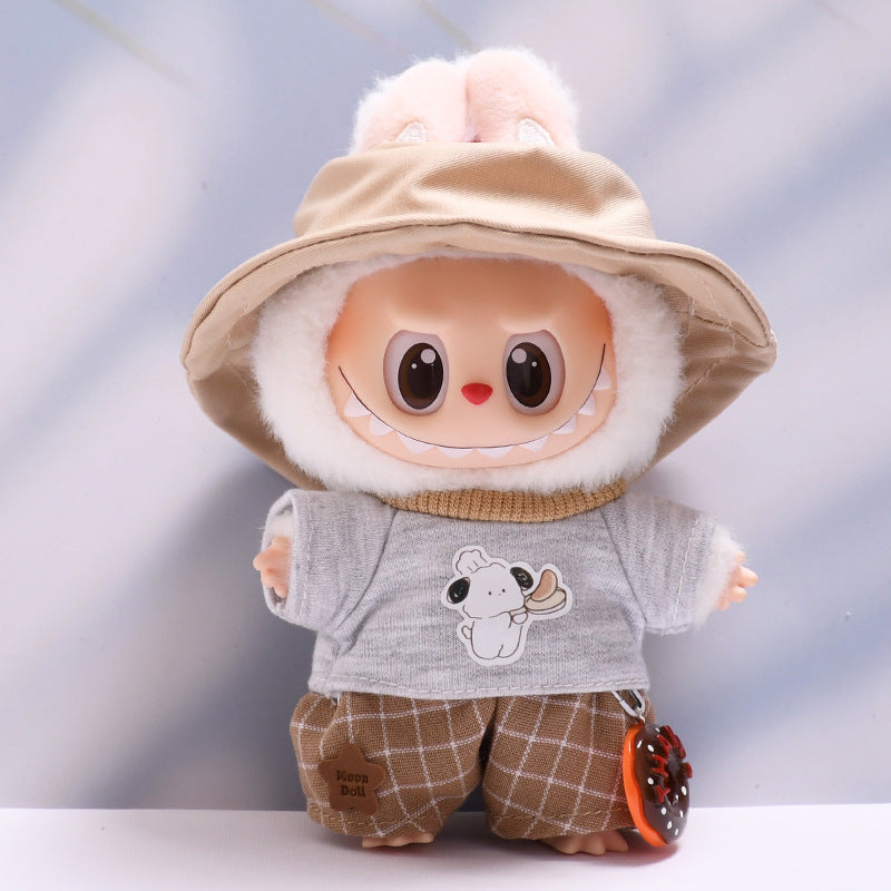 Labubu Doll Puppy Donut Outfit for 1st & 2nd Gen Pendant