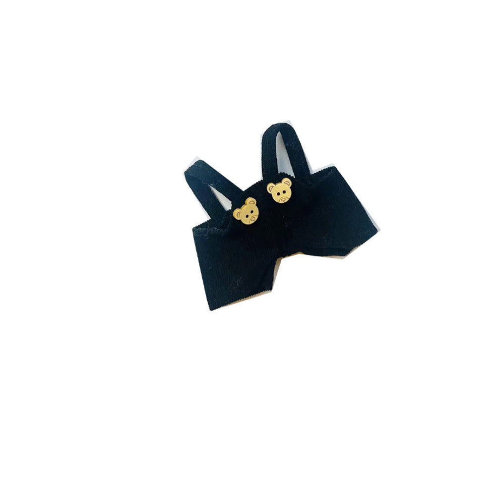 New Cameraman Labubu Pendant Baby Clothes Accessories suit Labubu Doll Keychain for Summer Baby Clothes