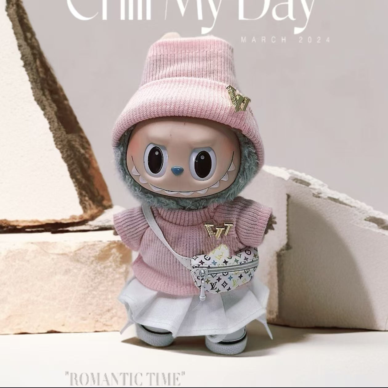 Labubu Doll Clothes - 17cm Two-Piece Outfit Set
