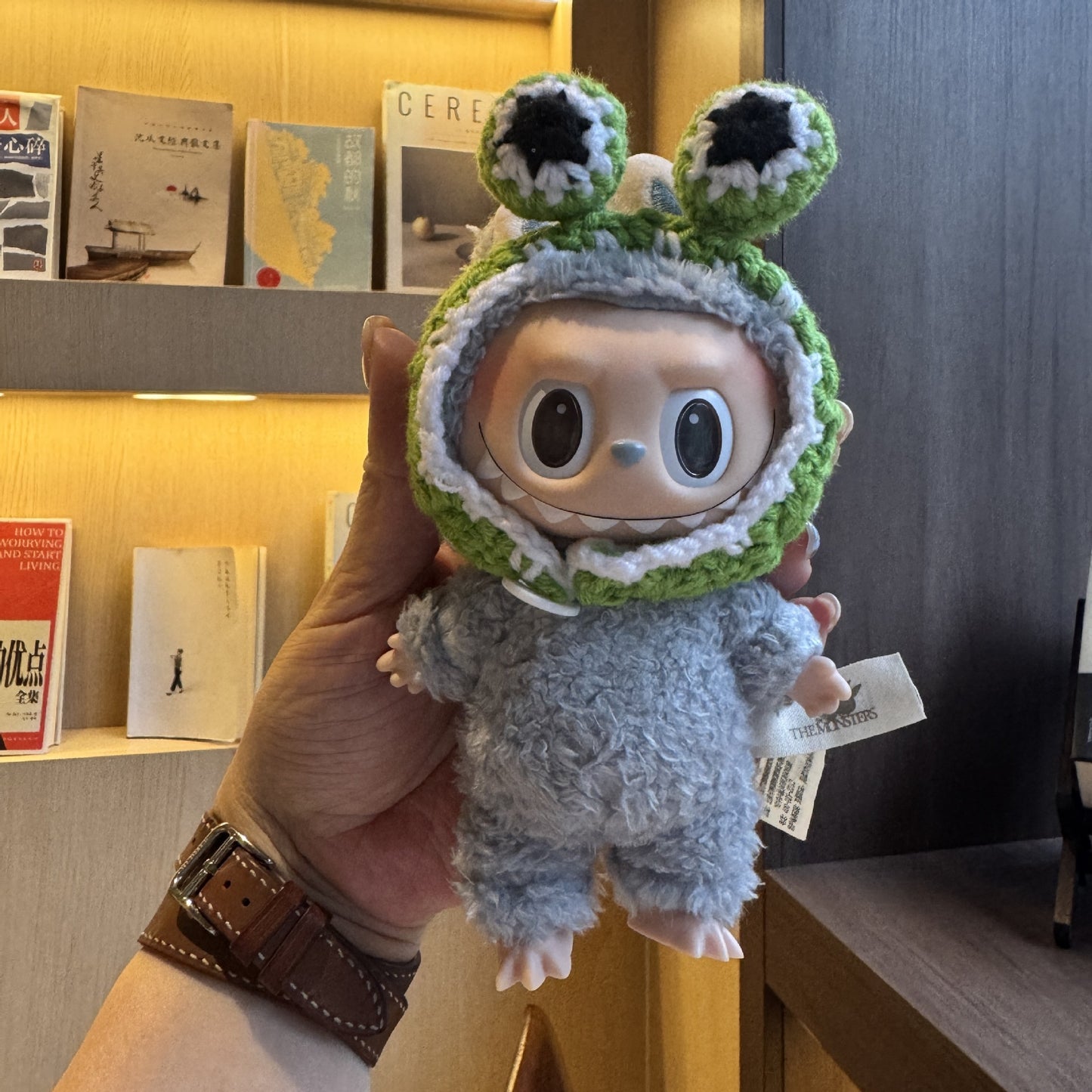 Labubu Doll Clothes - Cute 9.5cm Plush Outfits & Headbands