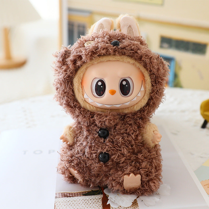 Labubu Costume Disguised as Animal Costume Labubu Pendant Sitting Party Doll Costume for Universal Costume