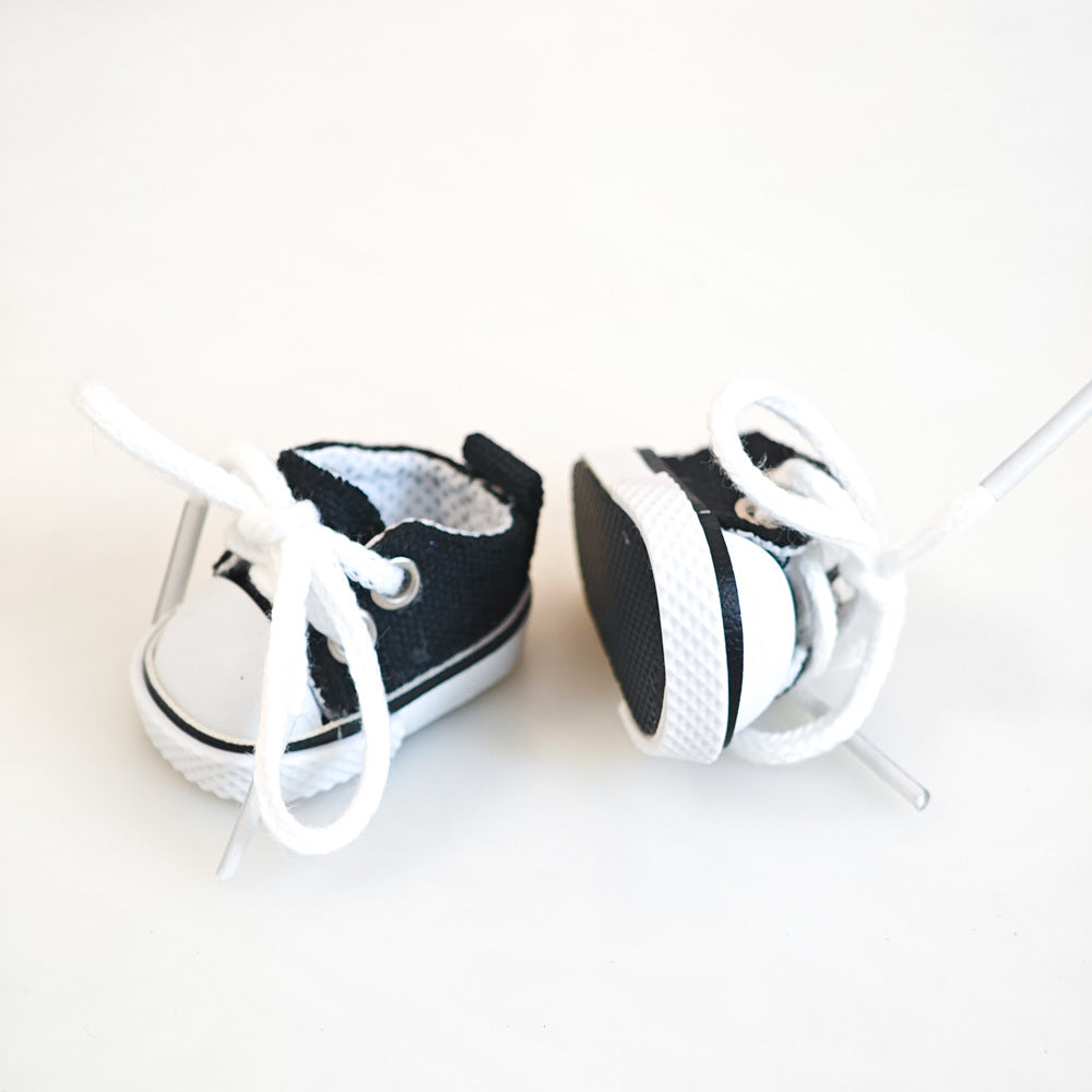 Labubu Doll Outfit Set - Panda Overalls & Hat for 1st & 2nd Gen