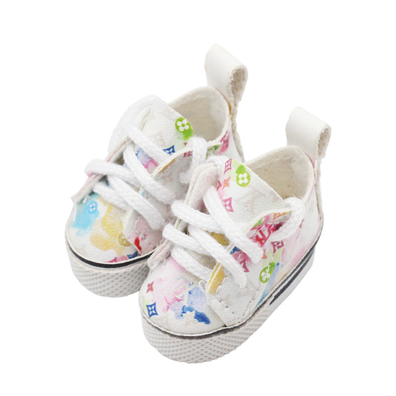 Labubu Doll Shoes - 15cm Pull Cloth Shoes for BJD Dolls (6 Colors)