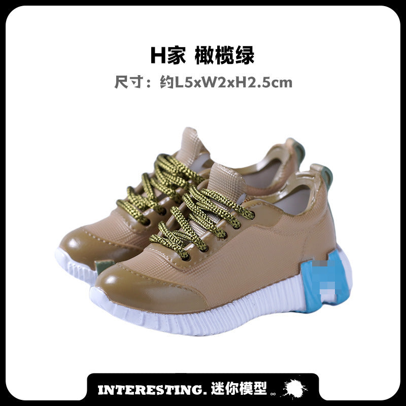 Labubu Labubu Doll Clothes 17cm Shoes Model 5cm Vinyl Toy Hand-made AJ Blind Box DIY High Luxury Series