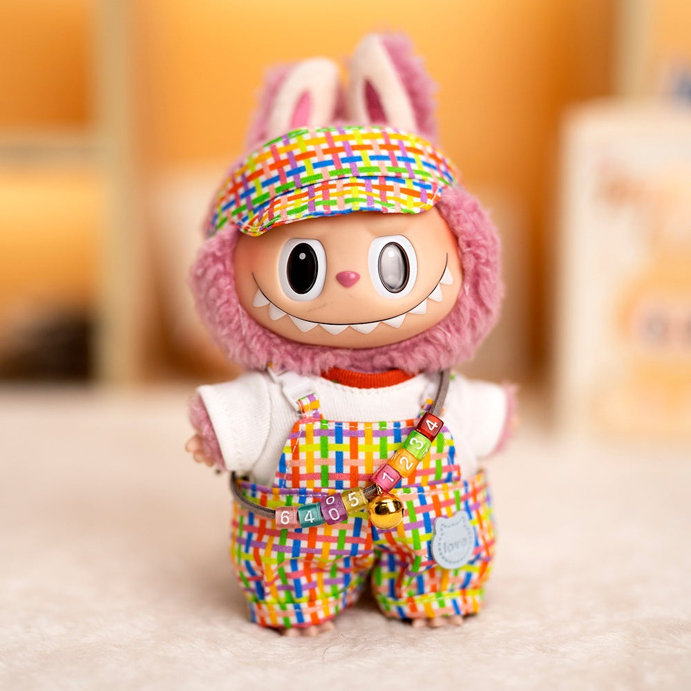 Labubu Doll Outfit Set - 15-17cm Cute Clothes & Accessories