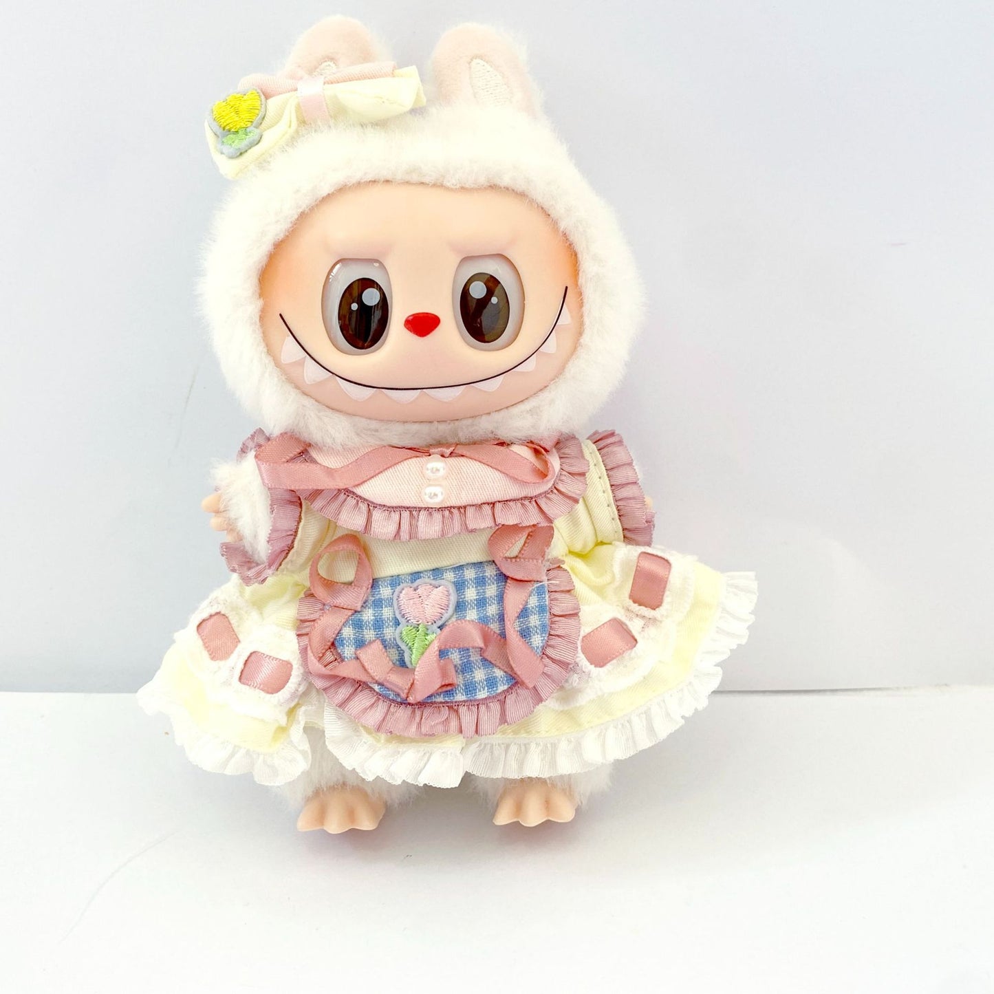 Labubu Doll Princess Skirt Outfit - 17cm Tutu & Beaded Skirts