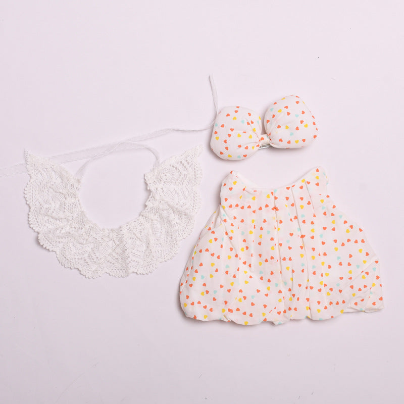 Labubu 38cm Flower Bud Skirt Outfit for Vinyl Dolls (Doll Not Included)