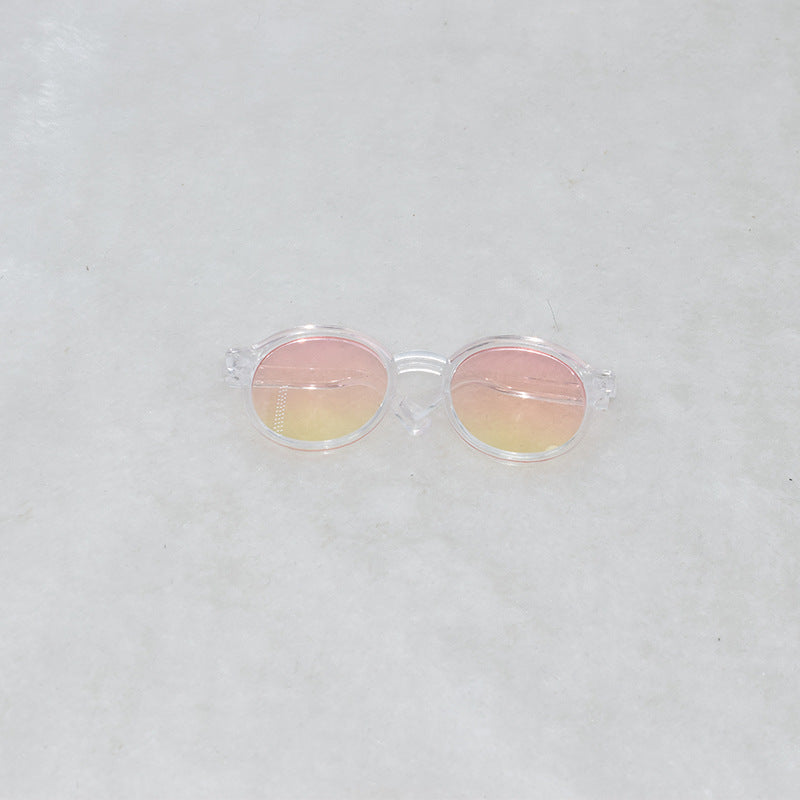 10cm20cm cotton doll glasses doll plush doll change accessories 17M cloth pendant glasses
