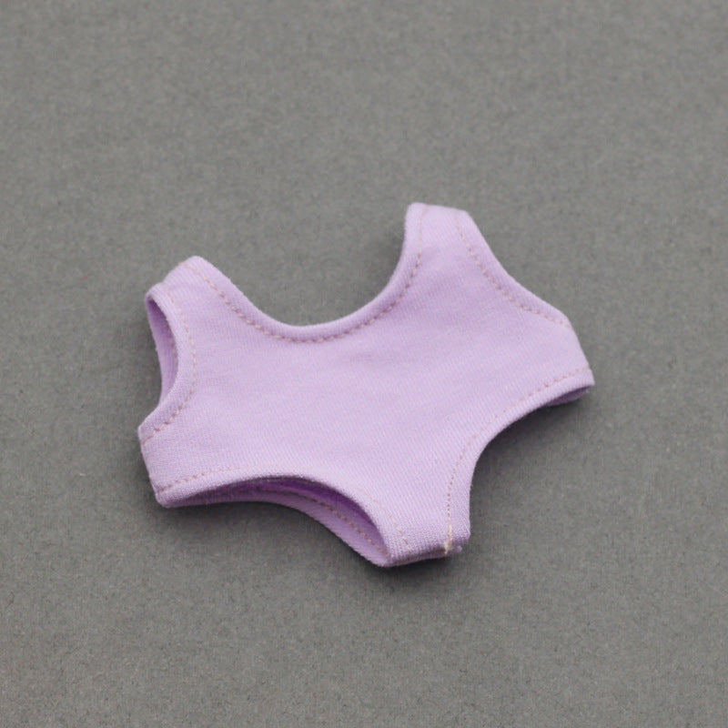 Labubu Doll Swimsuit Vest for 17cm Sugar Gum Doll