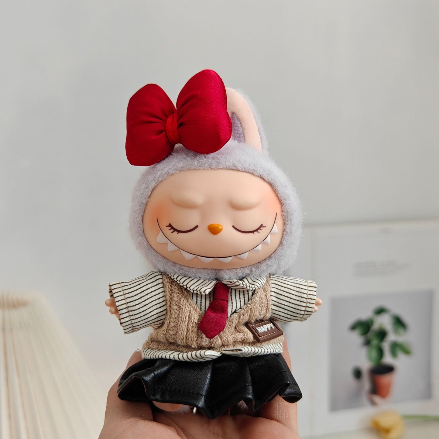 Labubu Doll Outfit Sets for 1st, 2nd & 3rd Gen - Skirts, Overalls & More