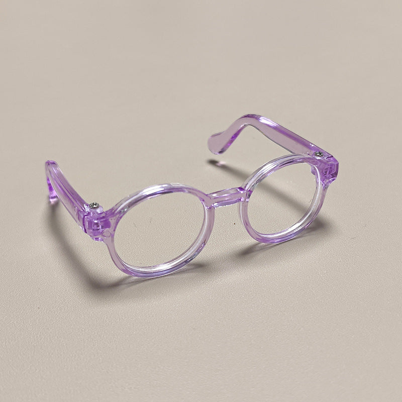 10cm20cm cotton doll glasses doll plush doll change accessories 17M cloth pendant glasses