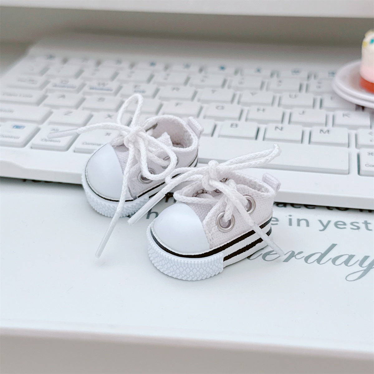 Labubu Doll Outfit - Striped Sweater & Hat Set for 17cm Labubu