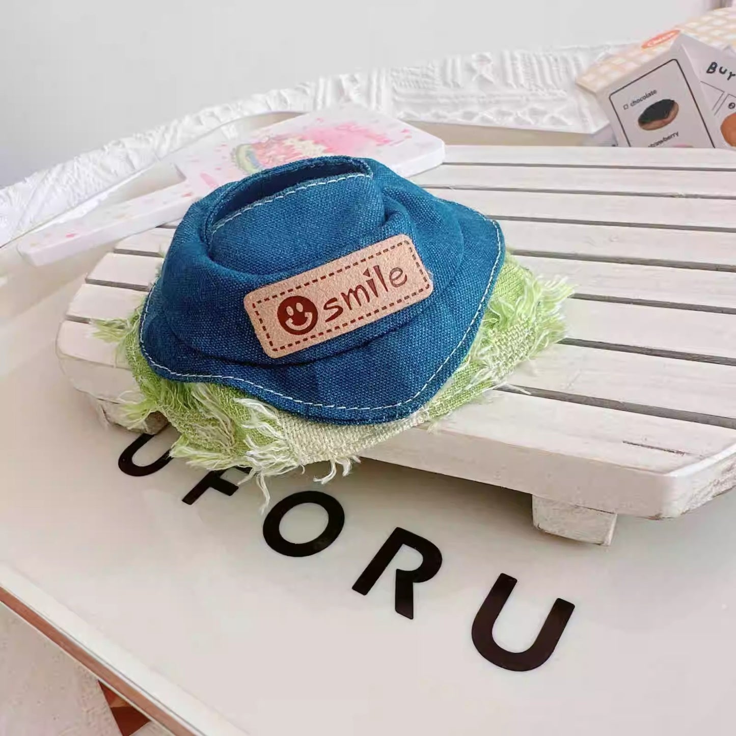Labubu Doll Hats - 17cm & 10cm Cute Bear & Pig Fisherman Hats