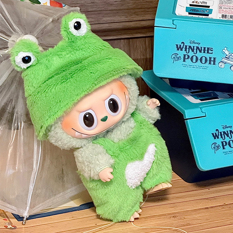 labubu Sitting Party Doll Costumes One or Two Generation Blind Box Labubu Doll Costumes Plush Vinyl Face