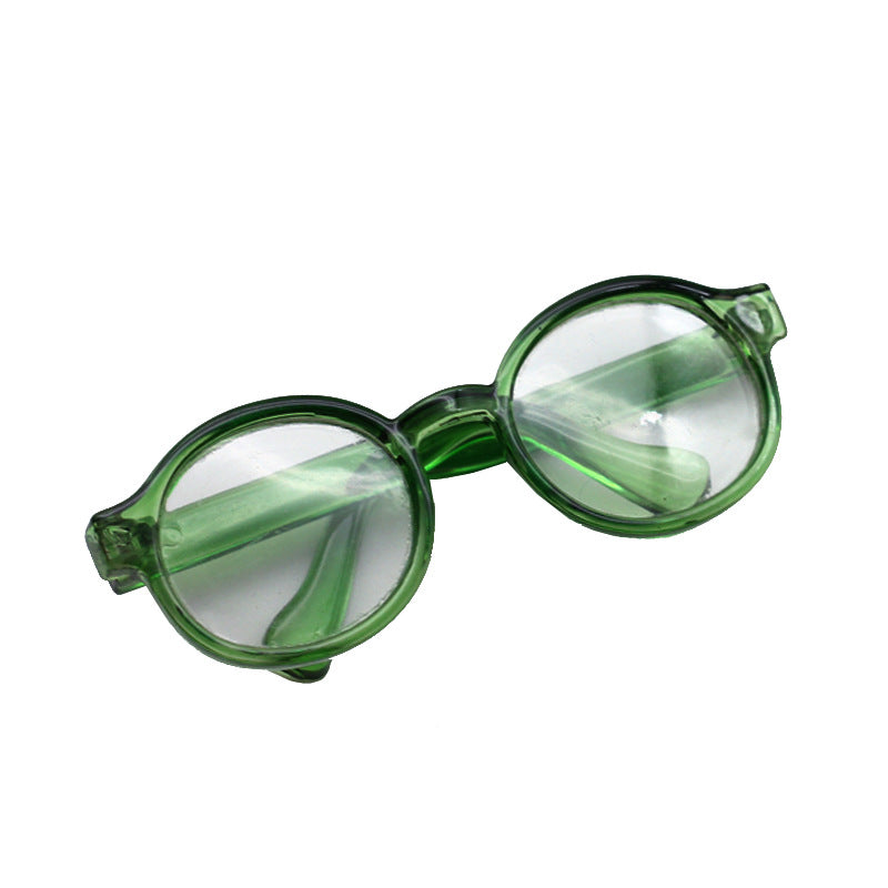 Labubu Doll Sunglasses - 6.5cm Transparent & Fashion Colors