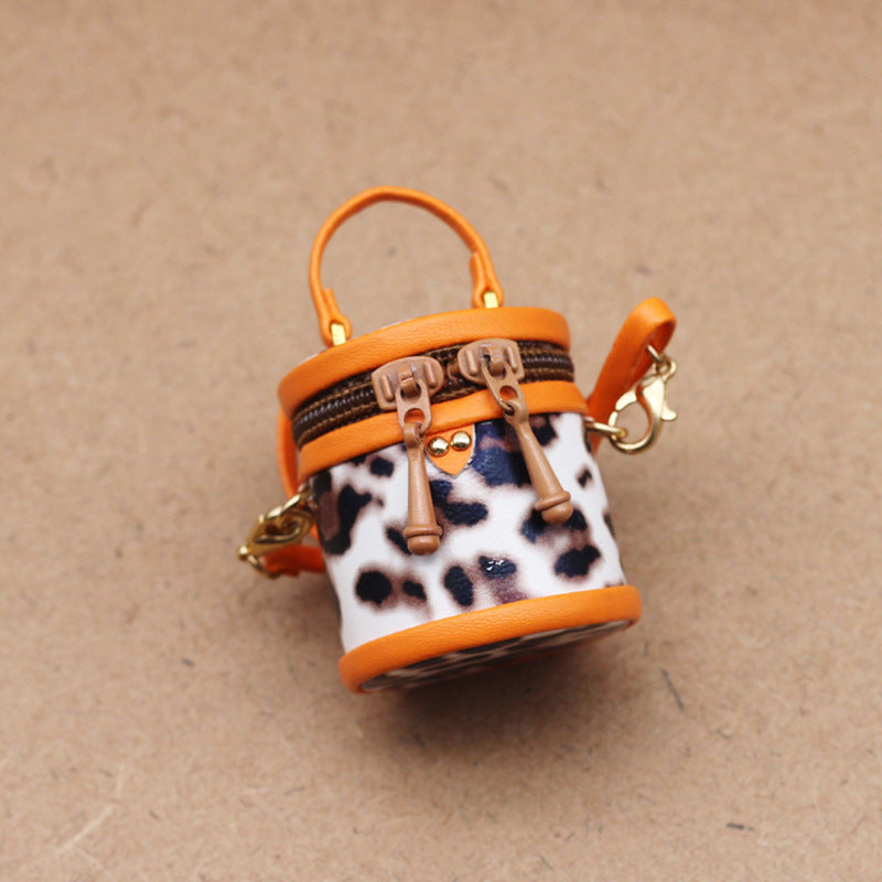Labubu Doll Crossbody Bag - Adjustable Mini Cloth Bag for BJD & Ob11 Dolls