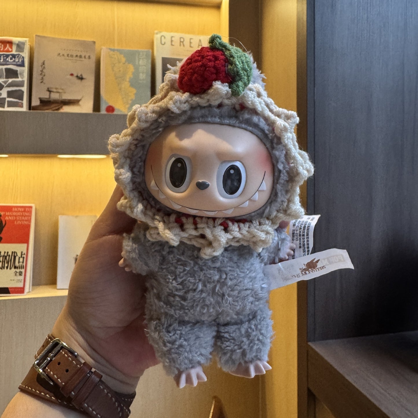 Labubu Doll Clothes - Cute 9.5cm Plush Outfits & Headbands