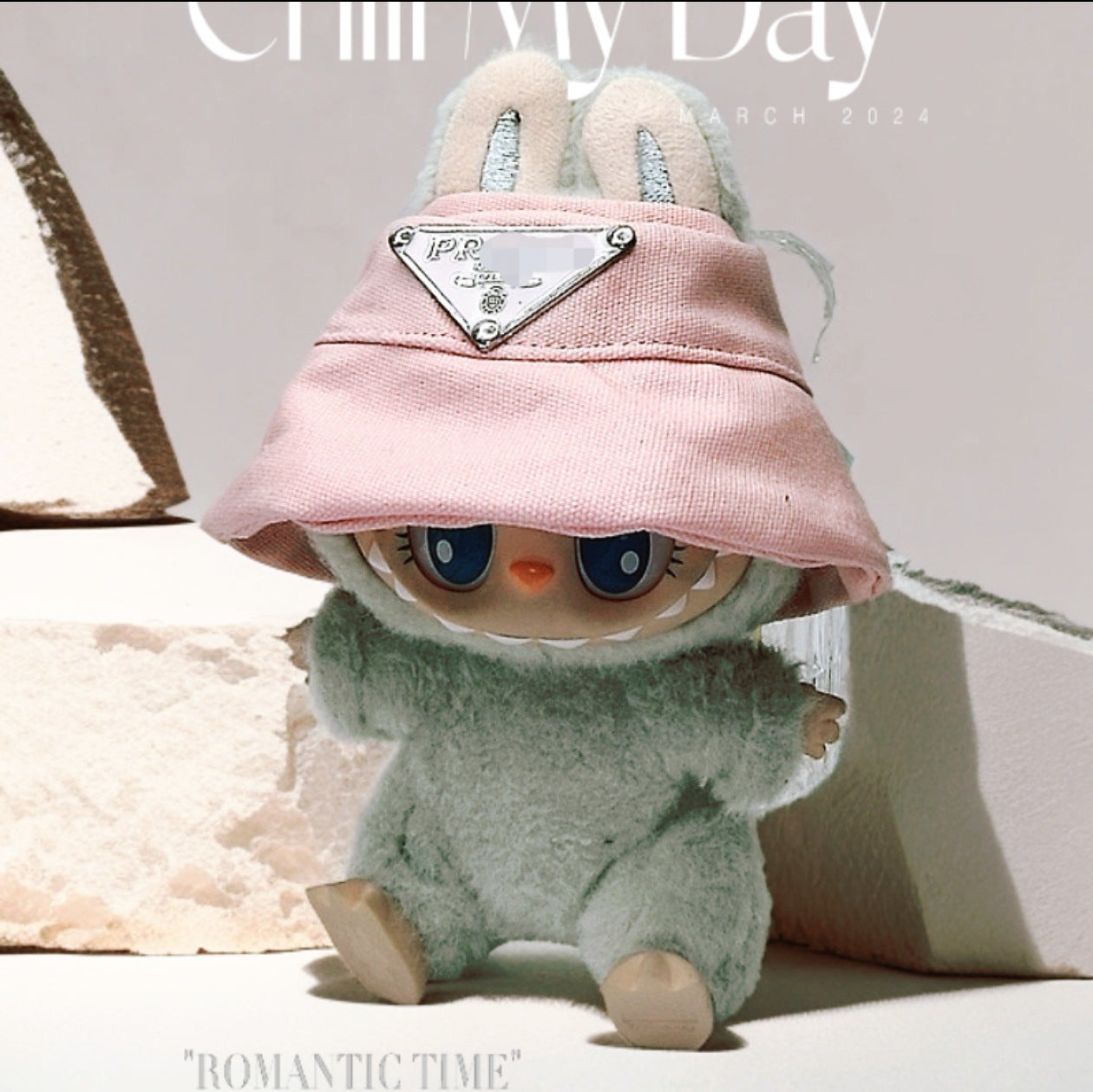 Labubu Doll Outfit Set - 17cm Cute Clothes with Hat & Accessories