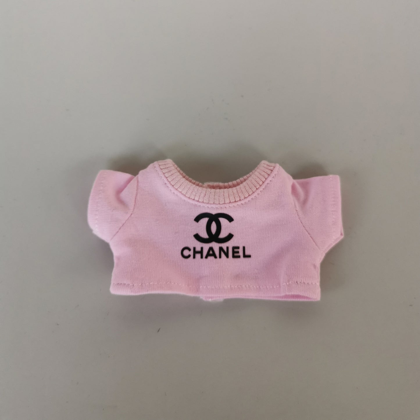Labubu Blind Box Rags Clothes Chanel Strap Skirt T-shirt Printed T-suit Free Wear Clothes