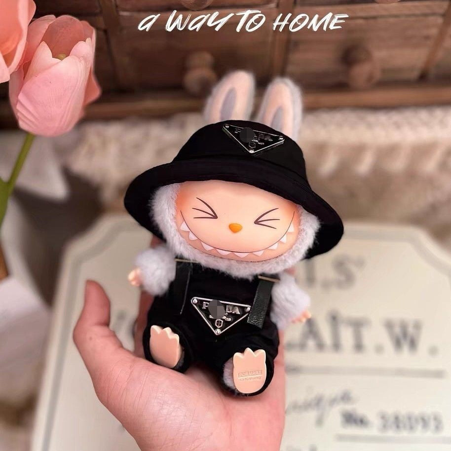 Labubu Doll Outfit - Two-Piece Set for Sitting Posture