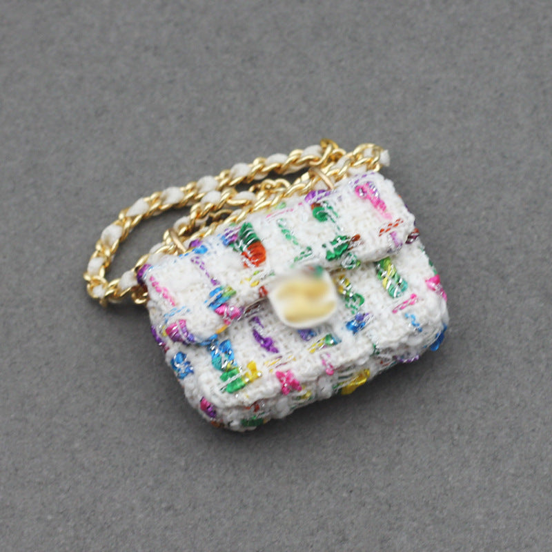 Labubu Mini Chanel Bag Pendant for Dolls - Stylish Accessory