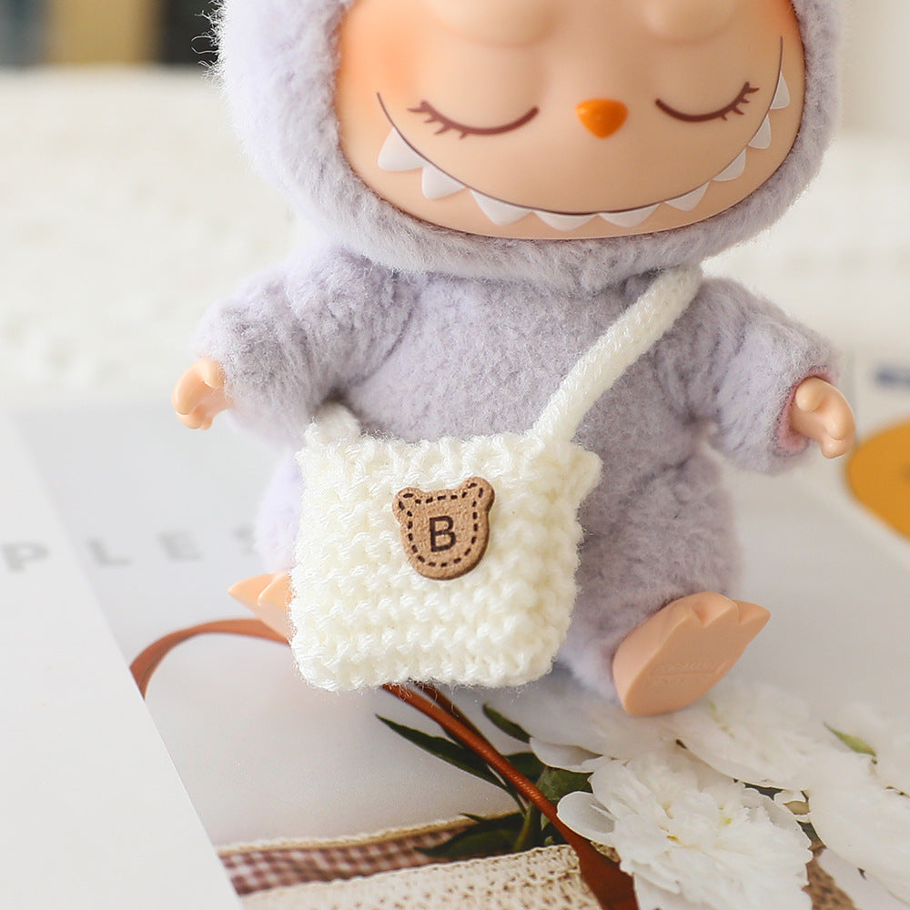 Labubu Baby Clothes Generation Two Generation Three Generation Labubu Clothes Wear Sweater Shoes Vinyl Pendant Replacement Glasses