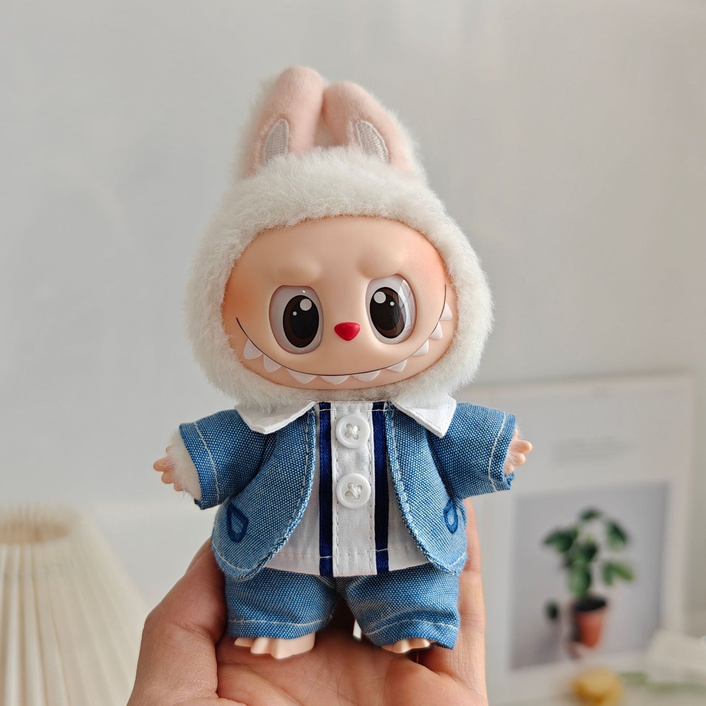 Labubu Doll Outfit Sets for 1st, 2nd & 3rd Gen - Skirts, Overalls & More