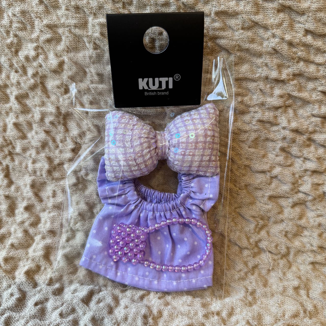 Labubu Doll Outfit Set with Pearl Bag - Polka Dot & Floral Styles