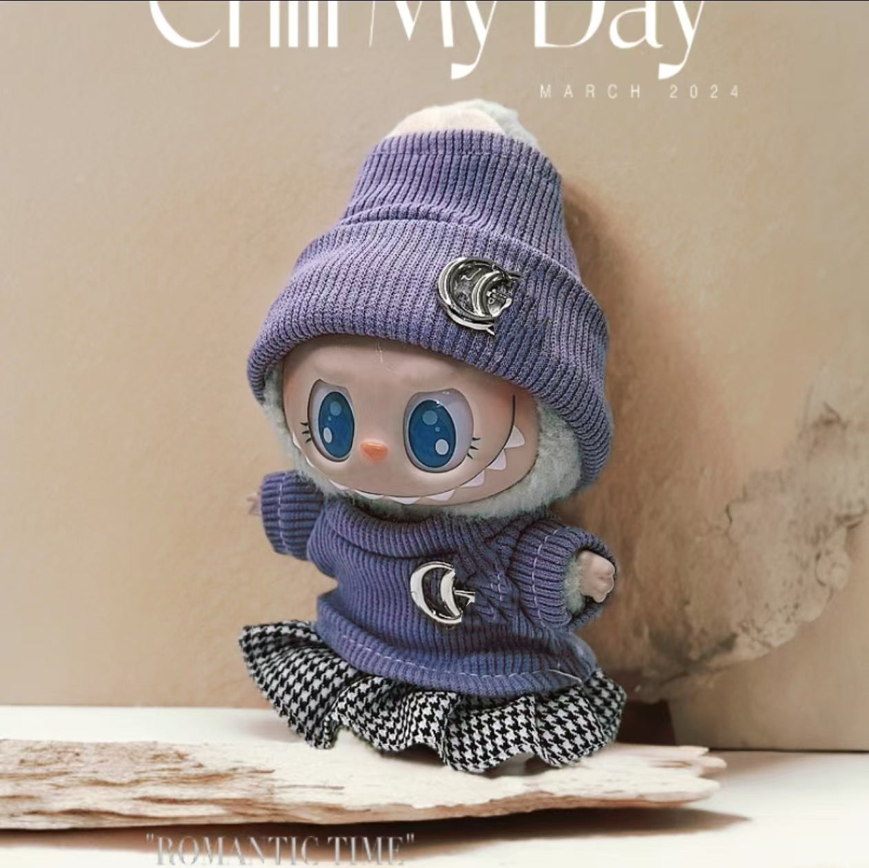 Labubu Doll Clothes - 17cm Two-Piece Outfit Set