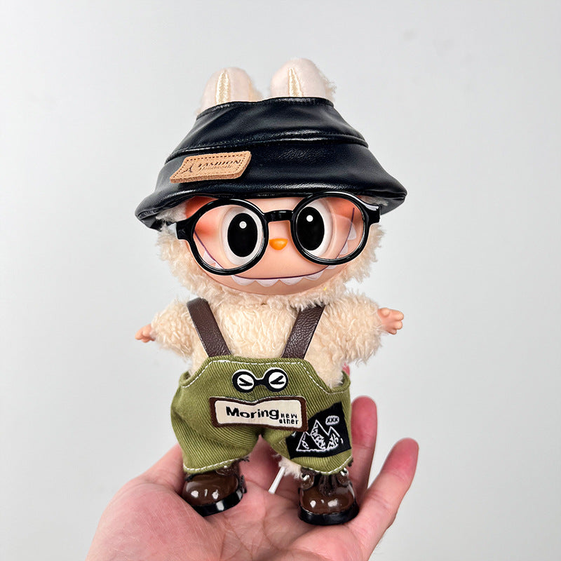 Labubu Doll Clothes for 17cm Pendant Doll - Colorful Outfits