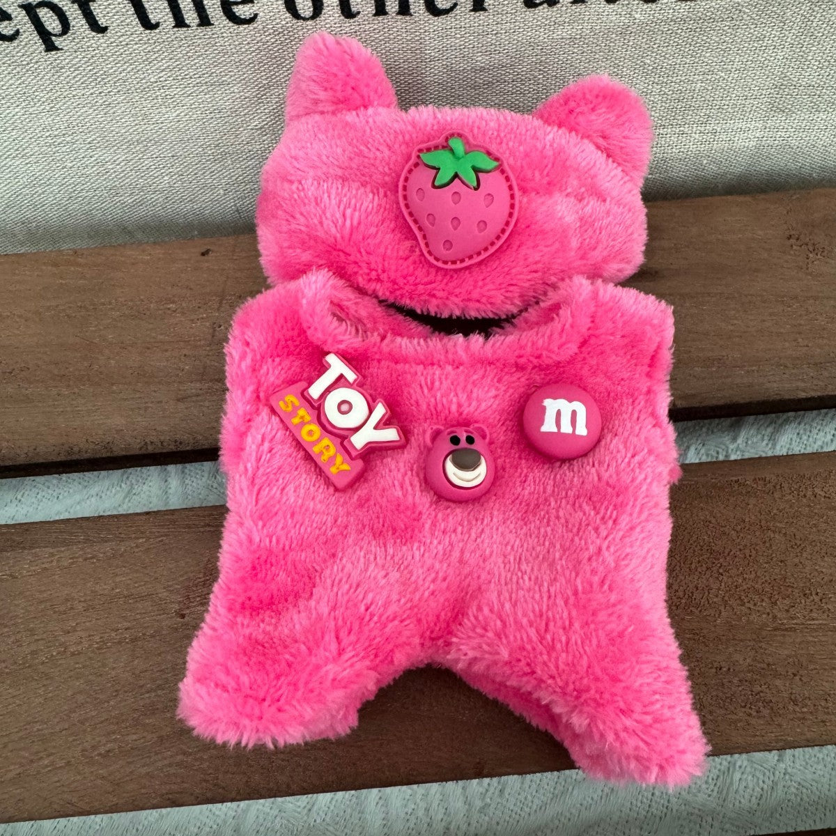 17cm Labumi family labubu doll clothes replacement clothes generation Macaron second generation sit