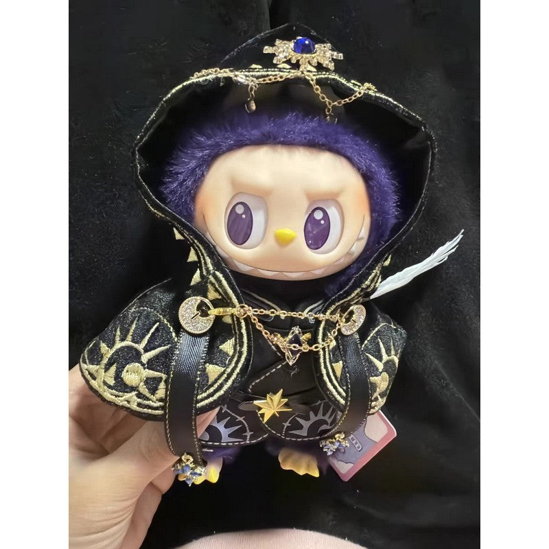 Labubu Doll Magician Suit Outfit for 17cm Vinyl Doll