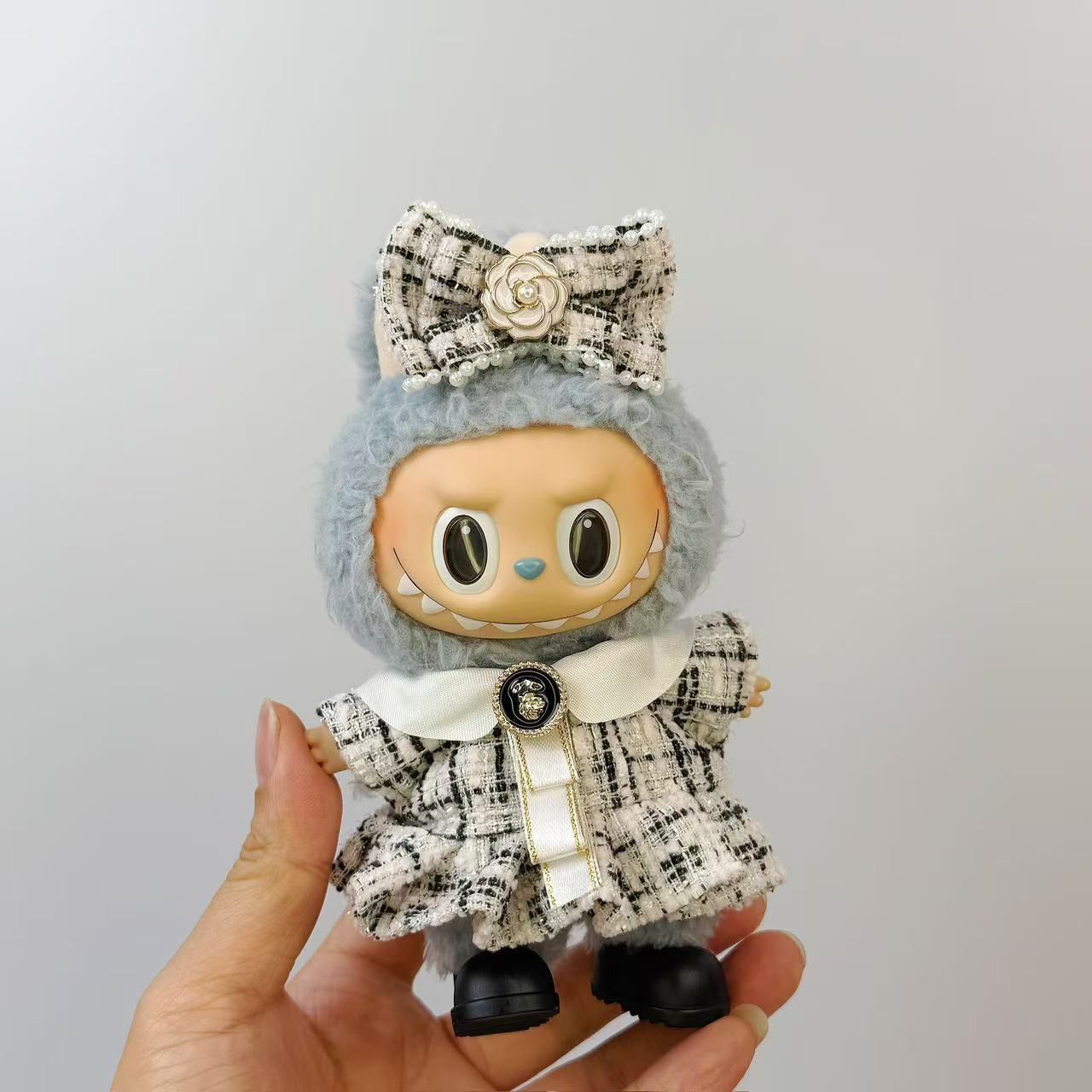 17cm Labubu Doll Clothes Set for 1st-3rd Gen Vinyl Dolls
