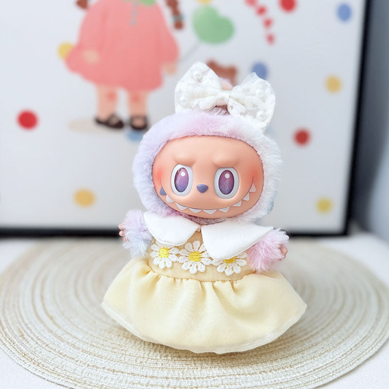 Labubu Doll Outfit Set - 15-17cm Cute Clothes & Accessories