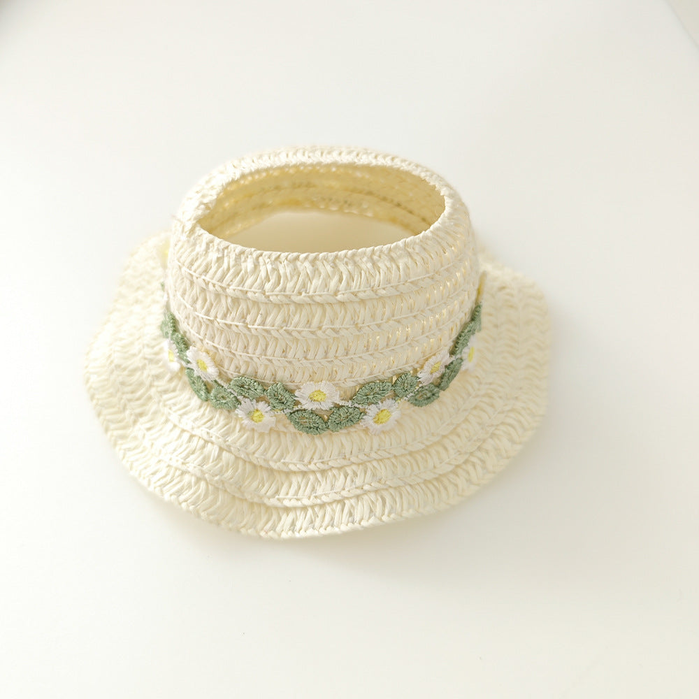 Labubu Doll Summer Outfit Set with Straw Hat & Canvas Shoes