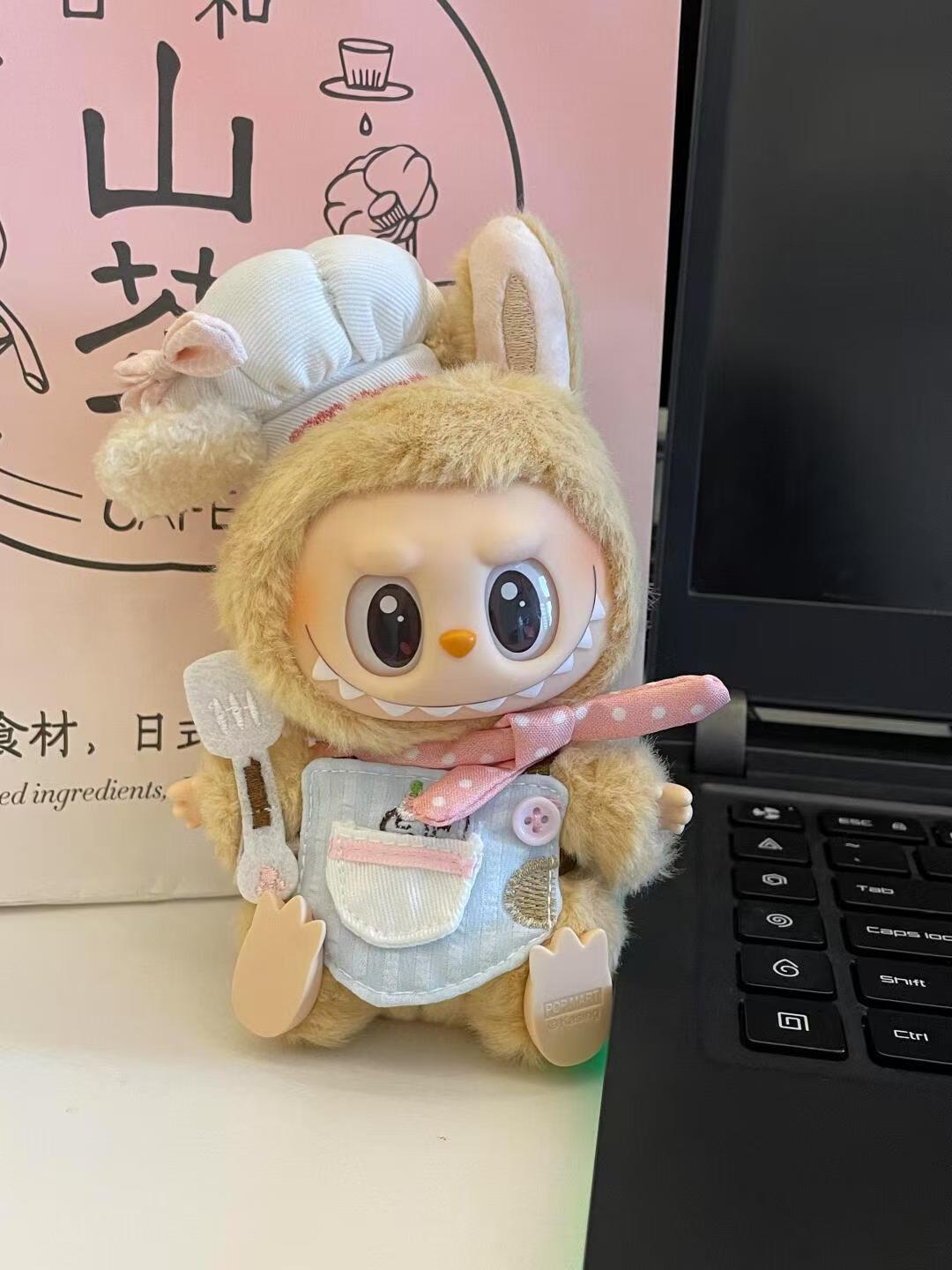 Labubu Doll Outfit - Macaron Party Clothes for 1st, 2nd, 3rd Gen