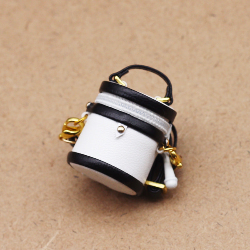 Labubu Doll Crossbody Bag - Adjustable Mini Cloth Bag for BJD & Ob11 Dolls