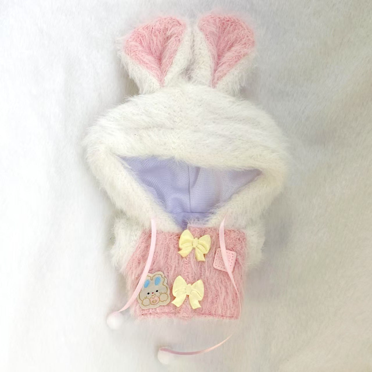 Labubu Doll Baby Hoodie Coat - Blue, Pink, White Pants