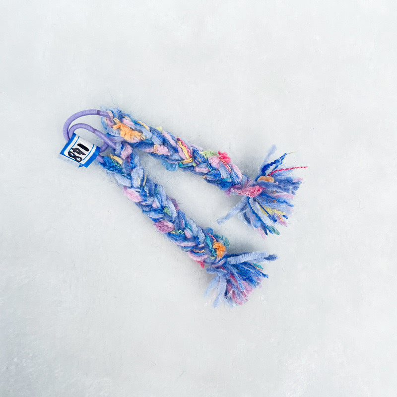 Labubu Doll 17cm Braided Wool Decoration - Multi-Color Outfit